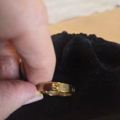 Gold Plated "Love Ring"
