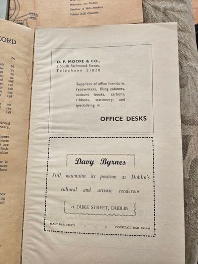 Dublin Historical Records X 4. By The Old Dublin Society. First Edition Paperback In Good Condition.  See Photos For Same.