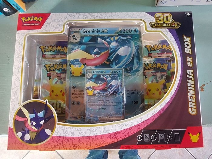 pokemon 30th greninja box