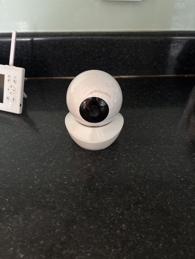Babysense V43: Video Baby Monitor with 2 Cameras, Non Wifi, Split Screen & Night Light Machine
