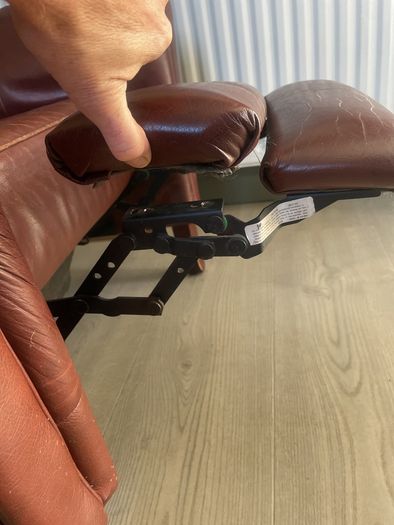 leather recliner armchair