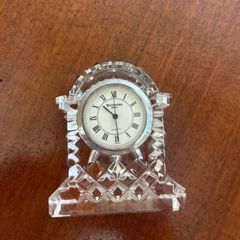 Waterford Crystal Vintage Mantle Clock