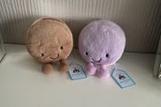 New JELLYCAT Mona Macaron &amp; May Macaron Pair