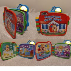 Fisher Price Laugh & Learn Counting With Puppy electronic Book