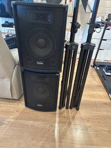 SubZero 15 Active PA Speakers (Pair) + Heavy Duty