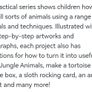 New "Make Jungle Animals" Art & Craft Book Image 3