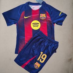 Lamine yamal kids Football Kit Barcelona 25-26  new season home jersey
