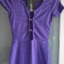 PLT purple keyhole mini dress Sz 8UK - Bnwt - Rrp 25 Image 2