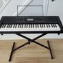 Casio keyboard, stand and stool Image 2