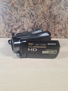 SONY HANDYCAM HDR-SR12E video camera HDD camcorder FULL HD with charging dock station