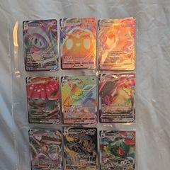 Set of rare Pokemon cards