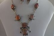 Gemstone Necklace &amp; Earrings Sets