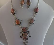 Gemstone Necklace & Earrings Sets