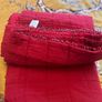 Laura Ashley King size bed comforter in deep red Image 7