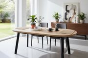 Arvian Round Extandable Dining Table 80cm to 130cm