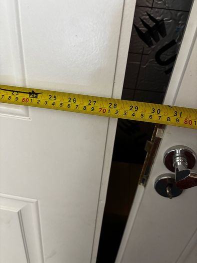 Internal pair of doors