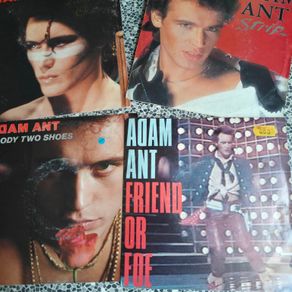 Adam and the Ants Adam Ant 4 x Dutch PS 7"s