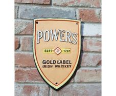 Powers Whiskey Cast Iron