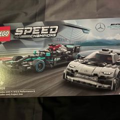 Lego Speed Champions 76909 Mercedes-AMG F1 W12 E Performance & Mercedes-AMG Project One (New in Box)