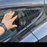 Tesla Model 3 Highland 2024+ triangle window covers Image 3