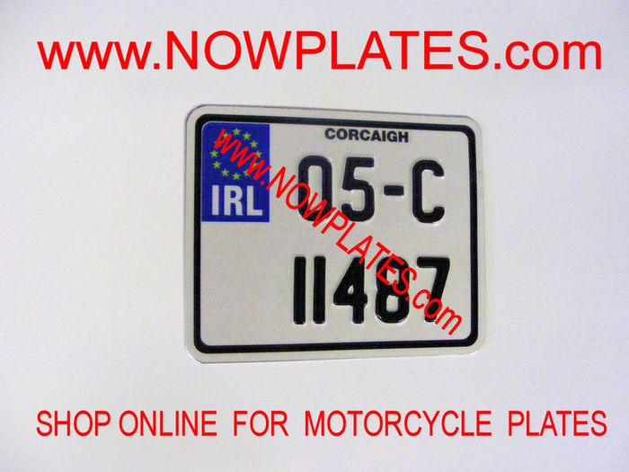 Motorcycle Plates Pressed, Bike Plates,Vintage Plates