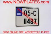 Motorcycle Plates Pressed, Bike Plates,Vintage Plates