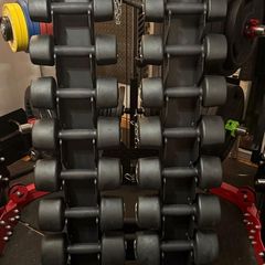 Dumbbells 1 - 10KG Pairs + Dumbbells Rack