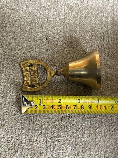 Vintage Brass Horseshoe Shaped Bill