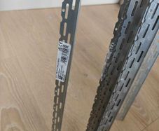 9x Expamet Steel Angle bead (L)2.4m (W)22mm (T)3mm