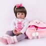 Reborn Doll 24 Inches/60 cm Realistic Soft Silicone Vinyl Lifelike Cute Newborn Reborn Baby Dolls Boy Girl Toys (FREE POSTAGE) Image 5