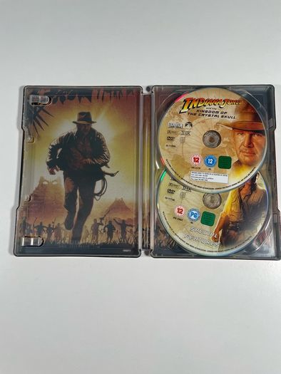 Steelbook! Indiana jones and the kingdom of the crystal skull dvd steelbook