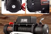 New winch recovery trailer 6 tone 13500 LBS  Wired Car Winch for ATV/UTV SUV Truck Towing Off-Road