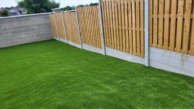 Artificial grass delivered