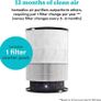 5-in-1 TotalClean Air Purifier, for Bedroom & Home, Quiet HEPA & Carbon Filters, Compact Purifiers with Night Mode, Removes Allergens, Pet Dander, Smoke, Cooking, Mould Spores & Germs, Small Image 6