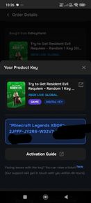 Xbox game key