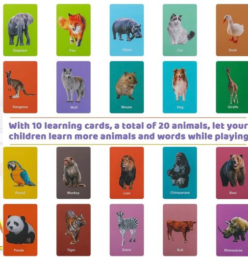 Kids Piano Mat, Music Mat with 8 Animal Sounds & 3 Instrument Sounds & 10 study cards, Baby Piano Music Mat Educational toys for boys, girls, Toddler (FREE POSTAGE)
