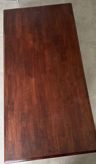 Mahogany coffee table
