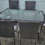 garden table and chairs Image 3