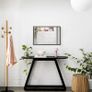 Wall Mirror Black with Aluminum Alloy Framed Rectangle Modern Metal Hanging Mirrors for Bathroom Bedroom Living Room Entryway Home Decor Image 5