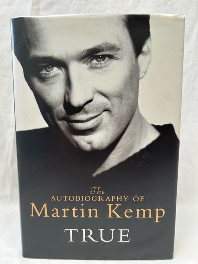 Signed Martin Kemp TRUE Autobiography, Spandau Ballet, Genuine Signature, HB