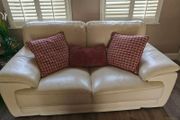 Italian leather sofa