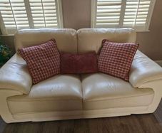 Italian leather sofa