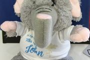 Personalised Photo Elephant Crazy Critter cuddly soft toy with your photo and text