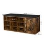 New Shoe Storage Bench + Cupboard - FREE P&P Image 3
