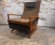 Rare Mid Century 1950's Parker Knoll Recliner