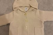 GAP baby cardigan 3-6 months