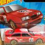 Hot Wheels '87 Ford Sierra Cosworth Red Short Card Image 2