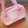Handmade beads mini handbag Image 2