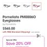 Pomellato Cat Eye Optical Frames Image 7