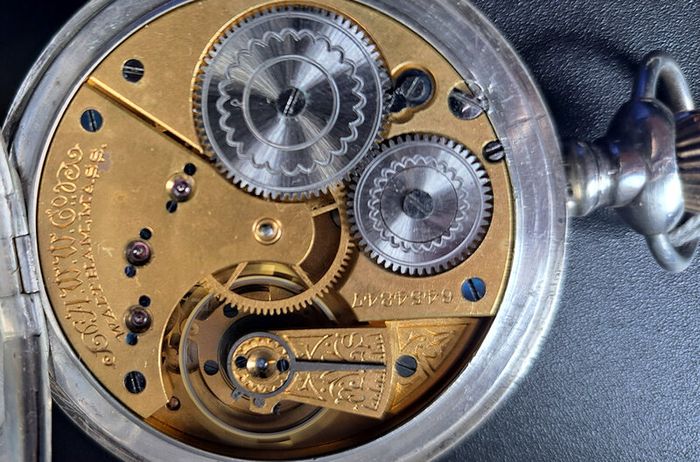 Silver Waltham Pocket Watch - Model 1888 - 1894c
